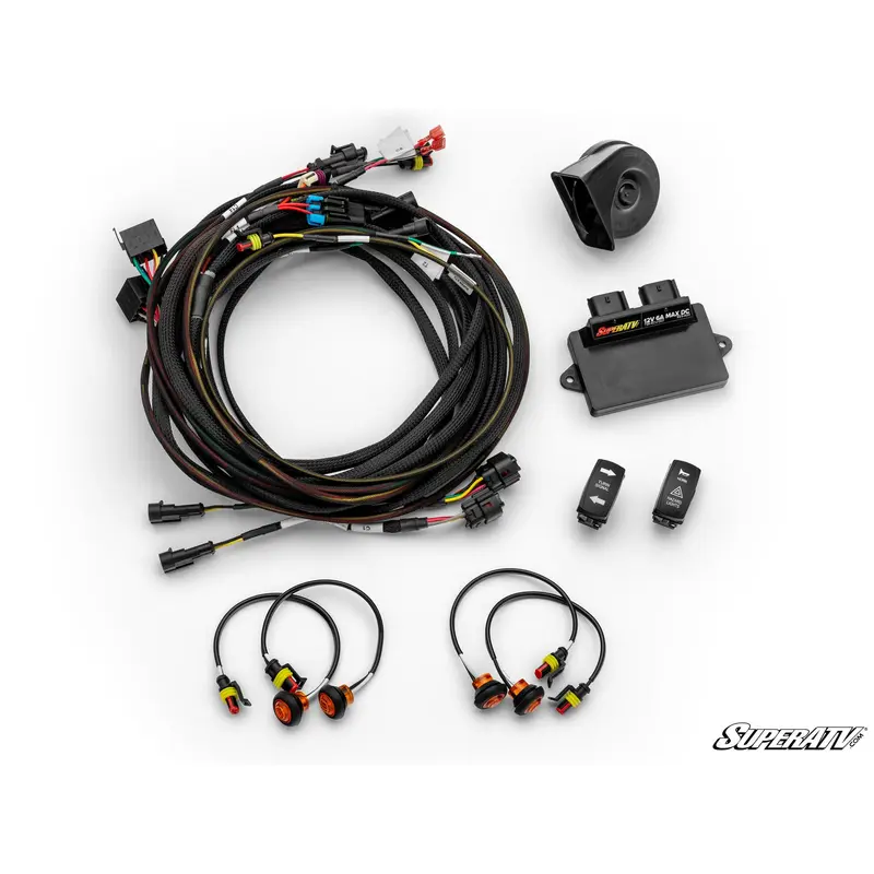 Super ATV CAN-AM MAVERICK X3 DELUXE SELF-CANCELING TURN SIGNAL KIT