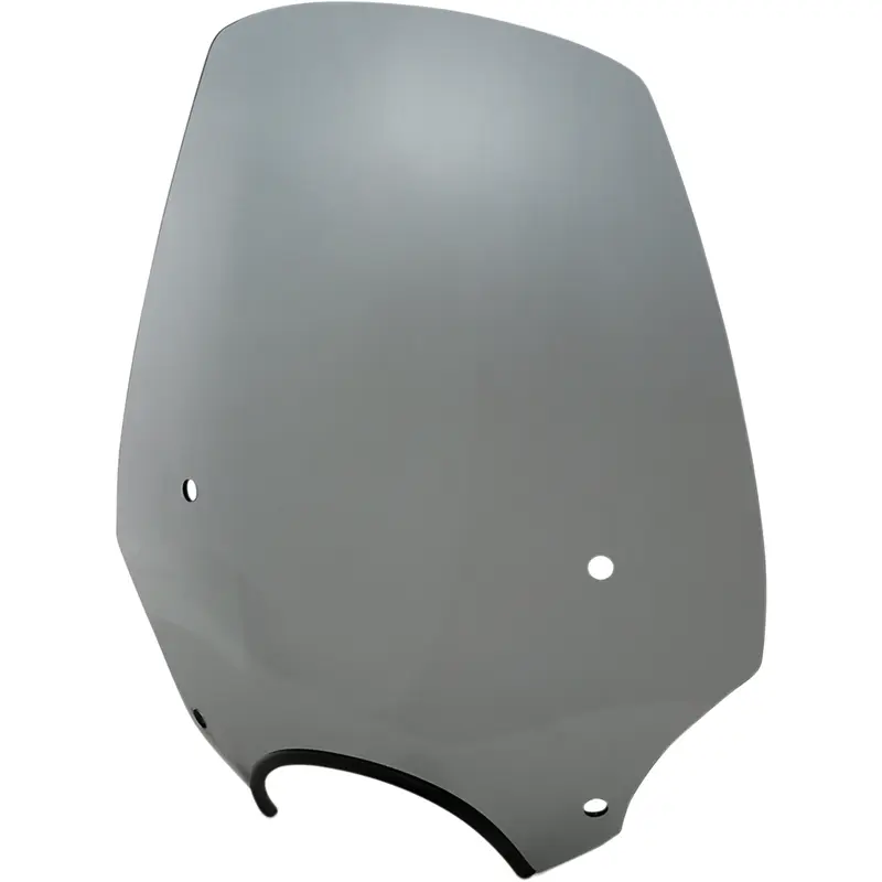 MEMPHIS SHADES El Paso Windshield - 19" - 7" Headlight Cutout - Black Smoke MEP5223