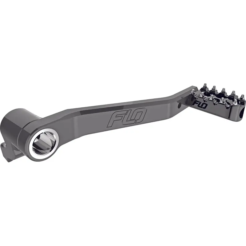 FLO MOTORSPORTS ADJUSTABLE BRAKE LEVER XL 04-13 HDBP-801BLK