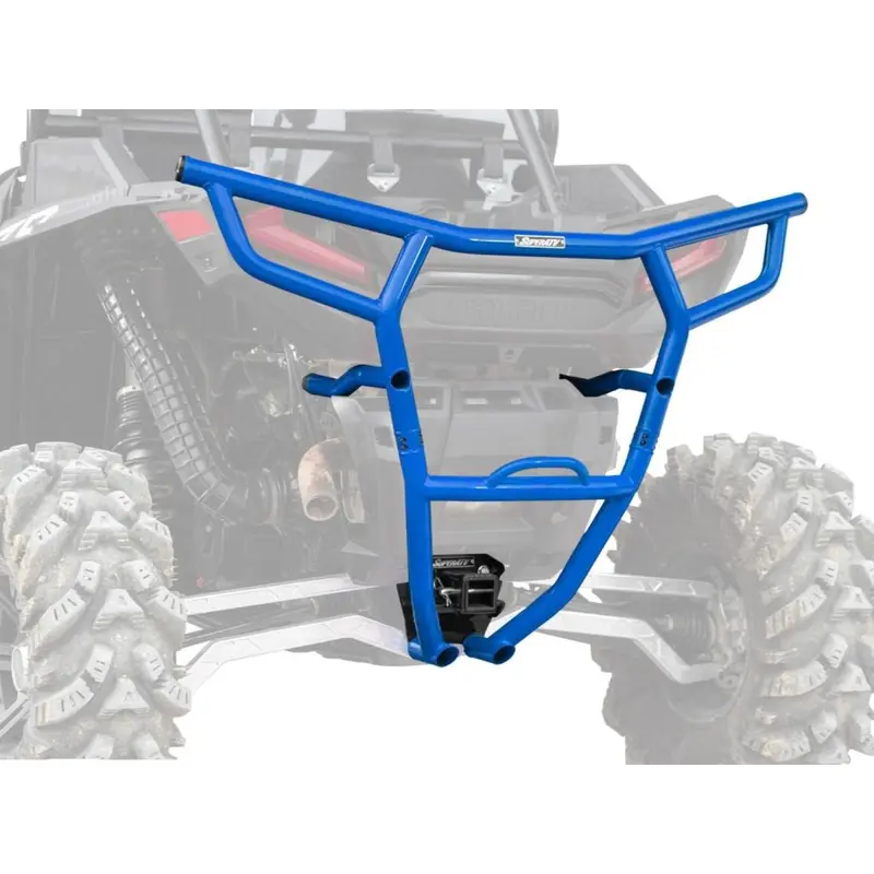 SuperATV Polaris RZR XP Turbo S Rear Bumper with Receiver Hitch