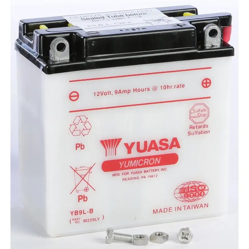 Yuasa Battery Yb9l B Conventional