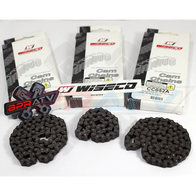 Kawasaki Brute Force 650 750 Teryx 750 Heavy Duty Wiseco Cam Timing Chains THREE
