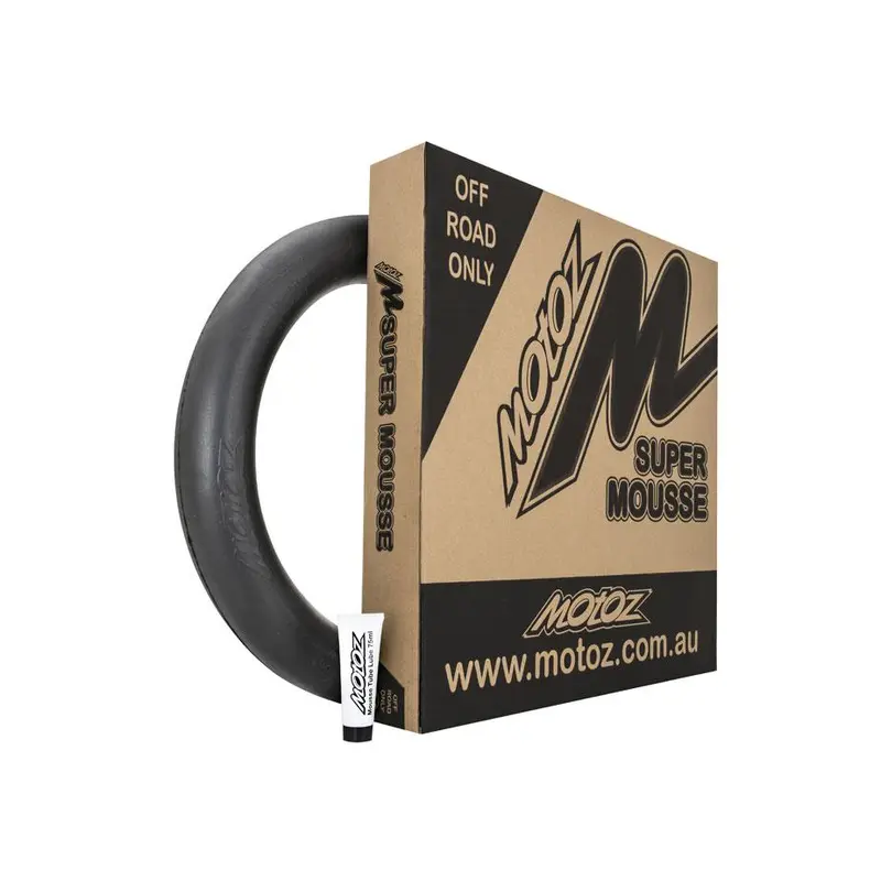 MOTOZ SUPER MOUSSE REPLACES INNER TUBE TO PREVENT PUNCTURES 110/100-18