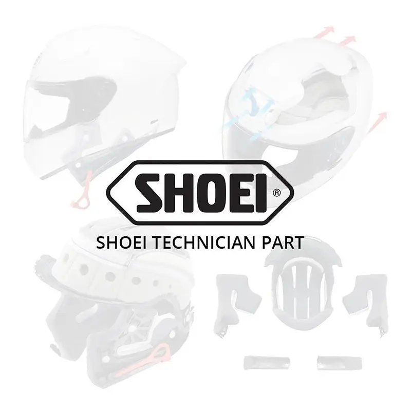 Shoei Neotec Upper Air Intake - Red