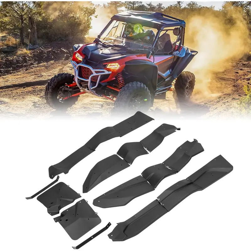 Wider Fender Flares Extensions for Talon 1000X 1000R 1000X-4 (2019-2024)