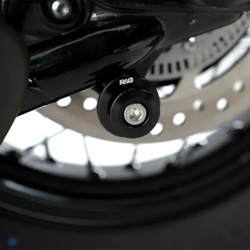 M6 Black Elevation Series Paddock Stand Bobbins R&G (ITBO014BK)