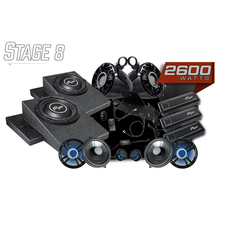 Can-Am Maverick R Signature Series Stage 8 Stereo Kit | UTVS-R-S8-S