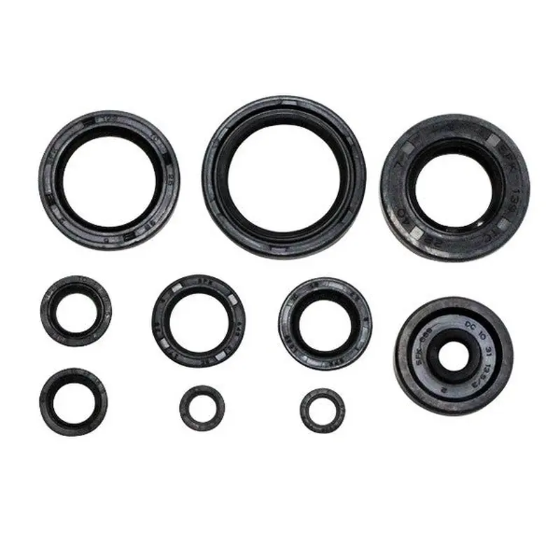 *ENGINE OIL SEAL SET PSYCHIC 10 PIECE YAMAHA YZ125 98-00