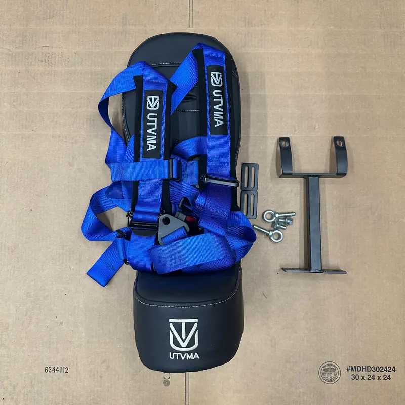 Polaris RZR XP1000/TURBO (2015-2023) Bump Seat w/Blue Harness (GARAGE SALE)