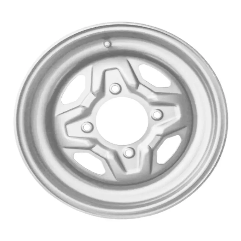 Whites ATV UTV Steel Rim Silver 14 x 8 Polaris Rear 4/156 +63.5