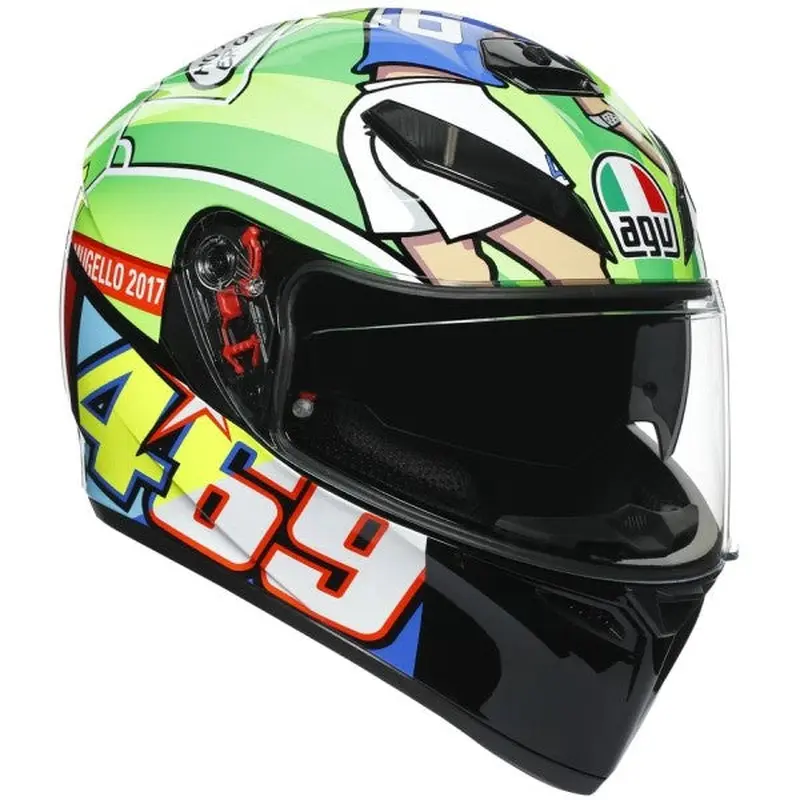 Casque Intgral de Moto K3 Sv Top Rossi Mugello - Liquidation