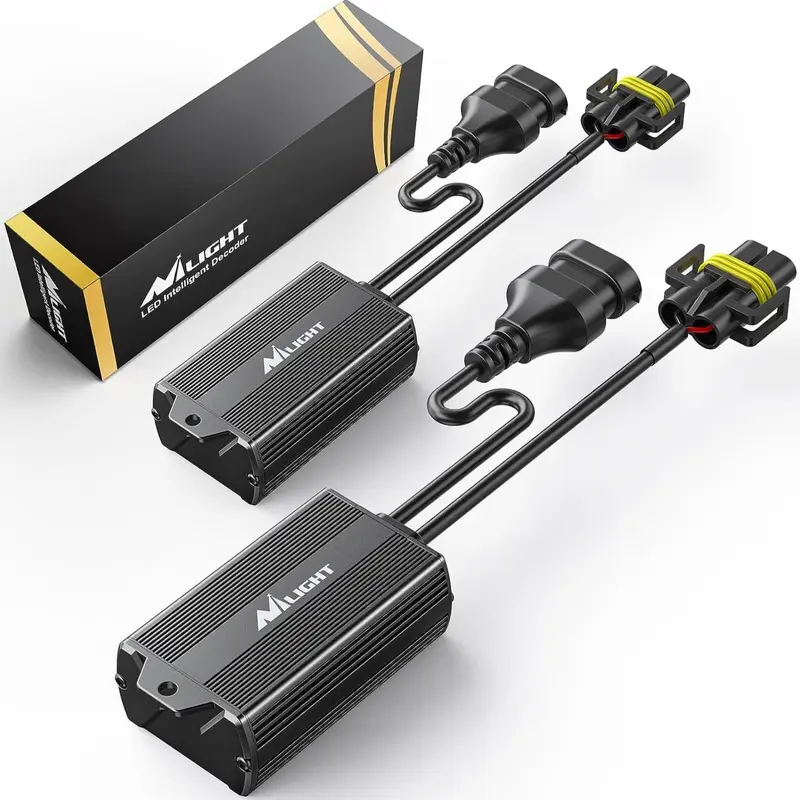 H11/H9/H8 LED CANbus Decoder (Pair)