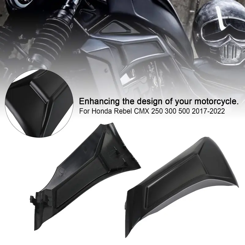 ENGINE COVER SIDE FRAME FAIRING CASE FOR HONDA REBEL CMX 250 300 500 2017-2023
