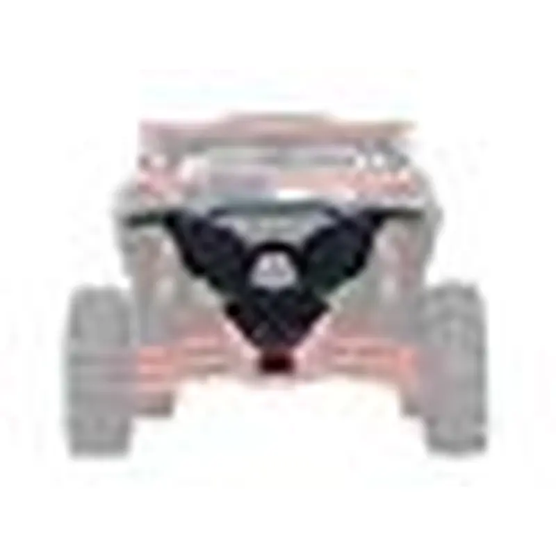 SuperATV Heavy Duty Rear Bumper for Can-Am Maverick X3 (2017+) - Wrinkle Black