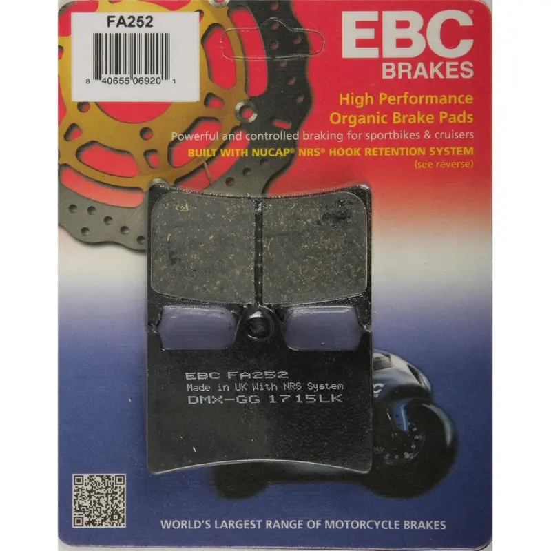 EBC Standard Brake Pads | FA252