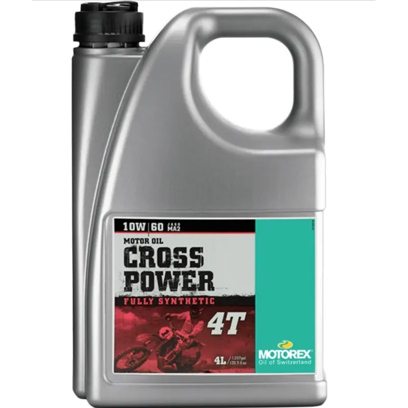 MOTOREX CROSS POWER 4T 10W60 JASO MA 2 4L