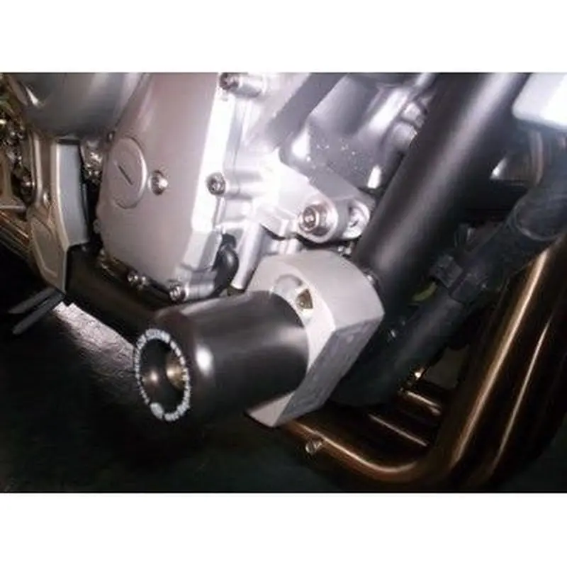 R&G Racing Black Classic Style Crash Protectors For 1997-2005 Yamaha Fazer 1000