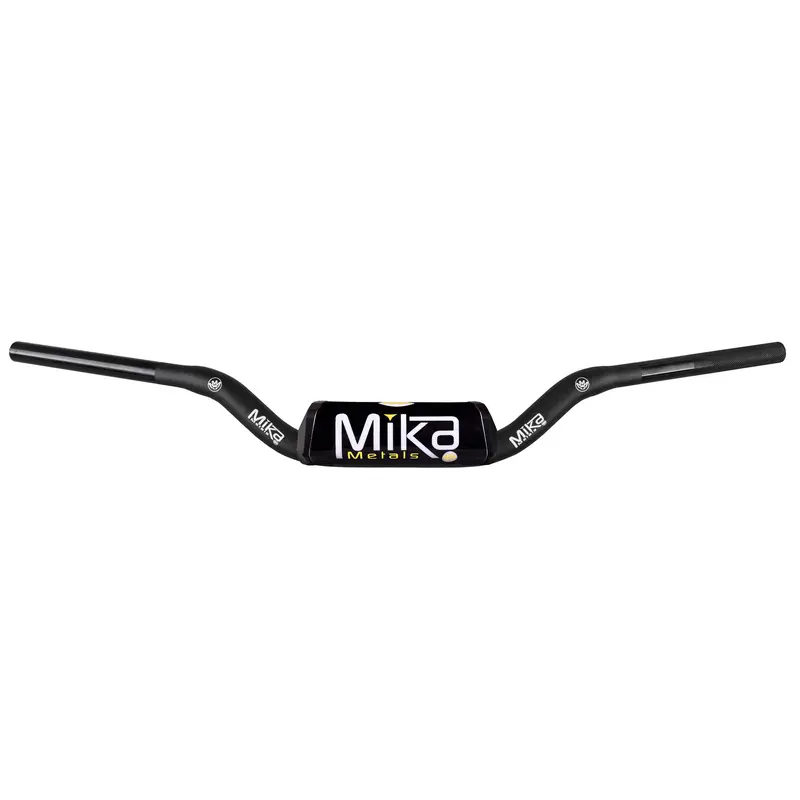 MIKA METALS RAW SERIES HANDLEBAR MINI LOW BEND BLACK 1-1/8" MK-RA-MIL-BLACK