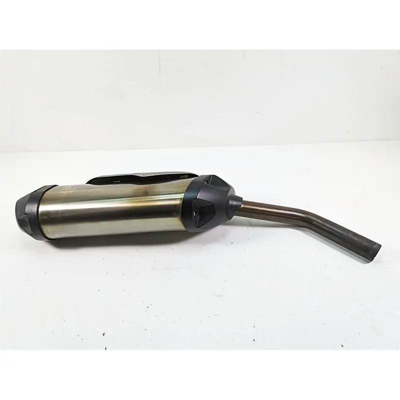 2012 Triumph Tiger 800XC ABS Oem Exhaust Muffler Silencer Pipe T2205030 T2205040
