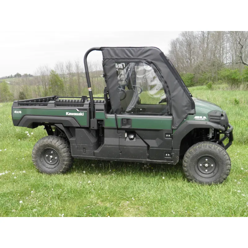 Kawasaki Pro FX - Full Cab Enclosure for Hard Windshield (Half Doors)