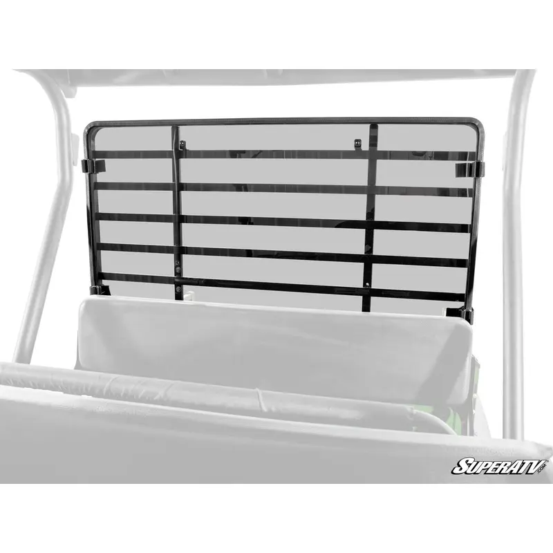 SuperATV Kawasaki Mule 4000 Rear Windshield RWS-K-MULE4K-76