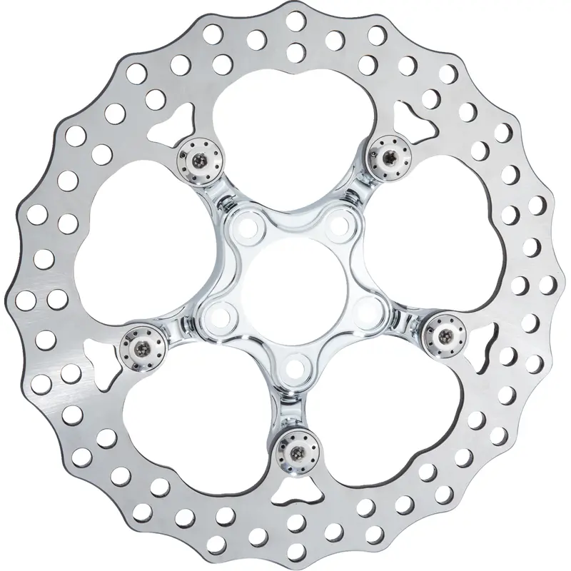 ARLEN NESS Spider Rotor - 12-9/32" - Chrome - Front 300-112