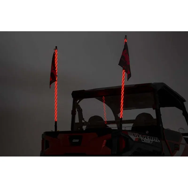 Rough Country MULTI-FUNCTION UTV LED WHIP LIGHTS W/ REMOTE CONTROL