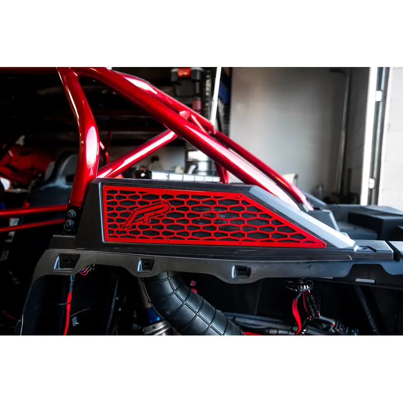 Aluminum Side Vent Covers Polaris RZR XP TURBO 17-22 by Agency Power