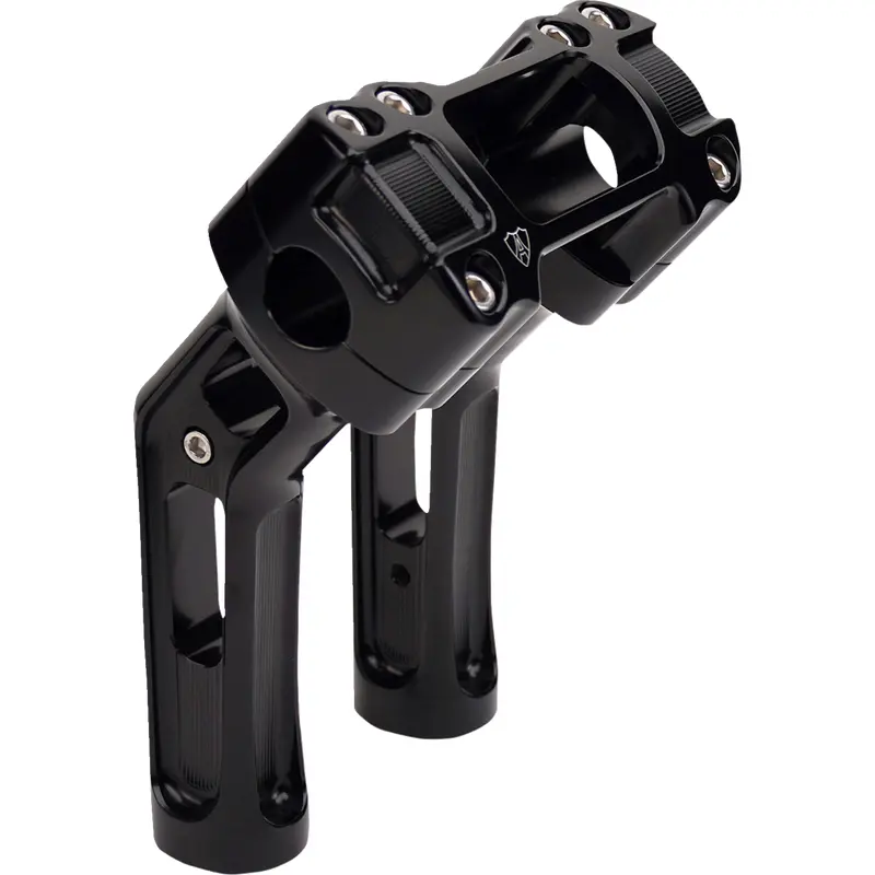 ARLEN NESS Risers - Method - Softail Gauge Cut-Out - 7" - Black 520-055