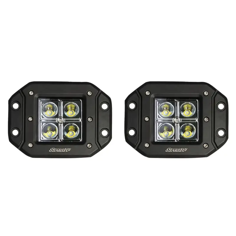 3" LED RECESSED CUBE LIGHTS By SuperATV
