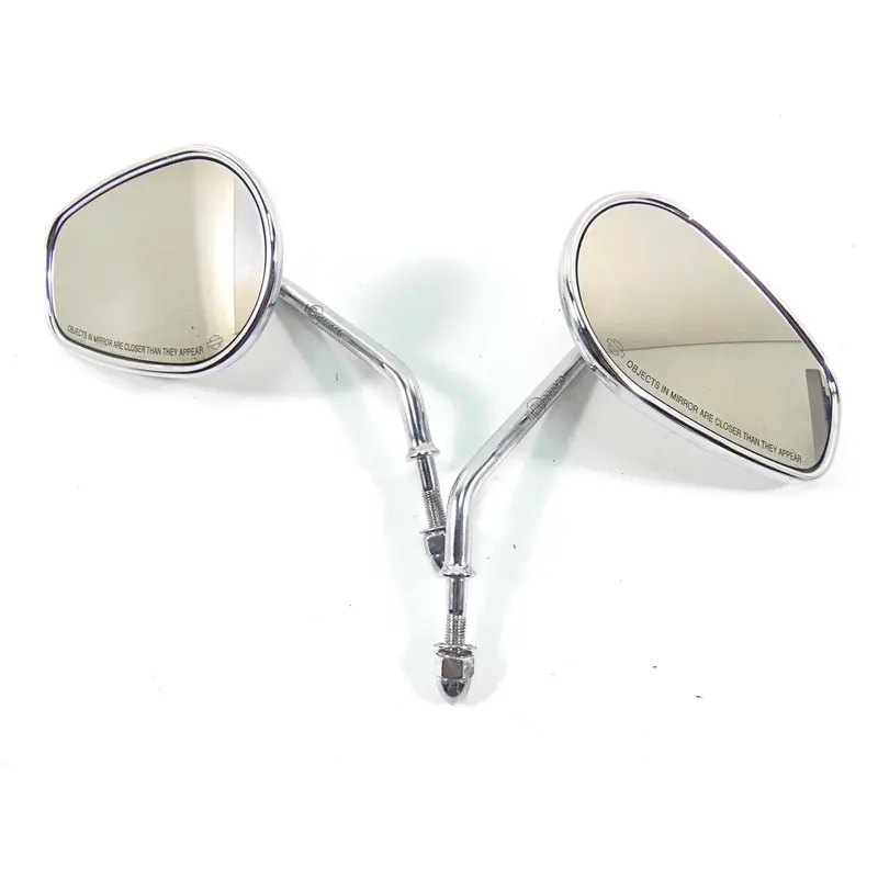 2003 Harley Touring FLHTCI E-Glide 100TH Rear View Chrome Mirror Set 91840-03B