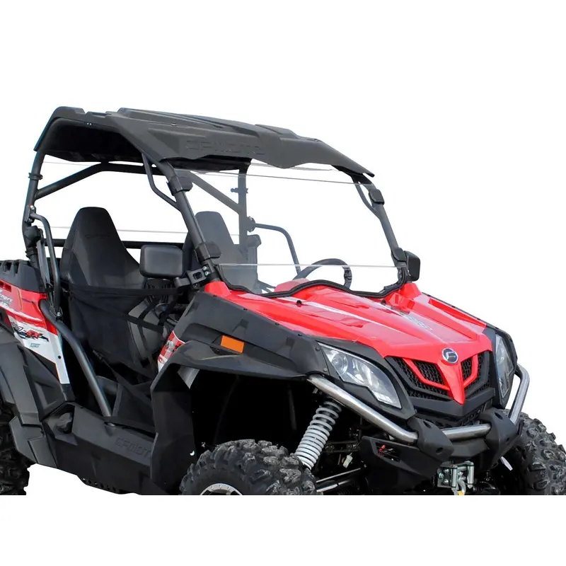 SuperATV CFMOTO ZForce 500 / 800 / 1000 Scratch Resistant Full Windshield 2014+