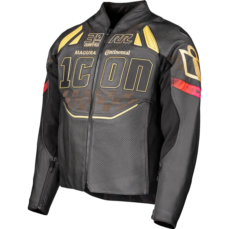 ICON Contra3* Rizz Rizz Jacket - Black - 3XL 2810-4293