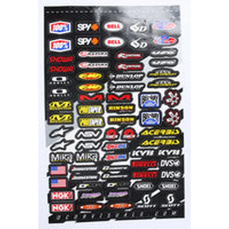 D-COR MX LOGOS 2 DECAL SHEET