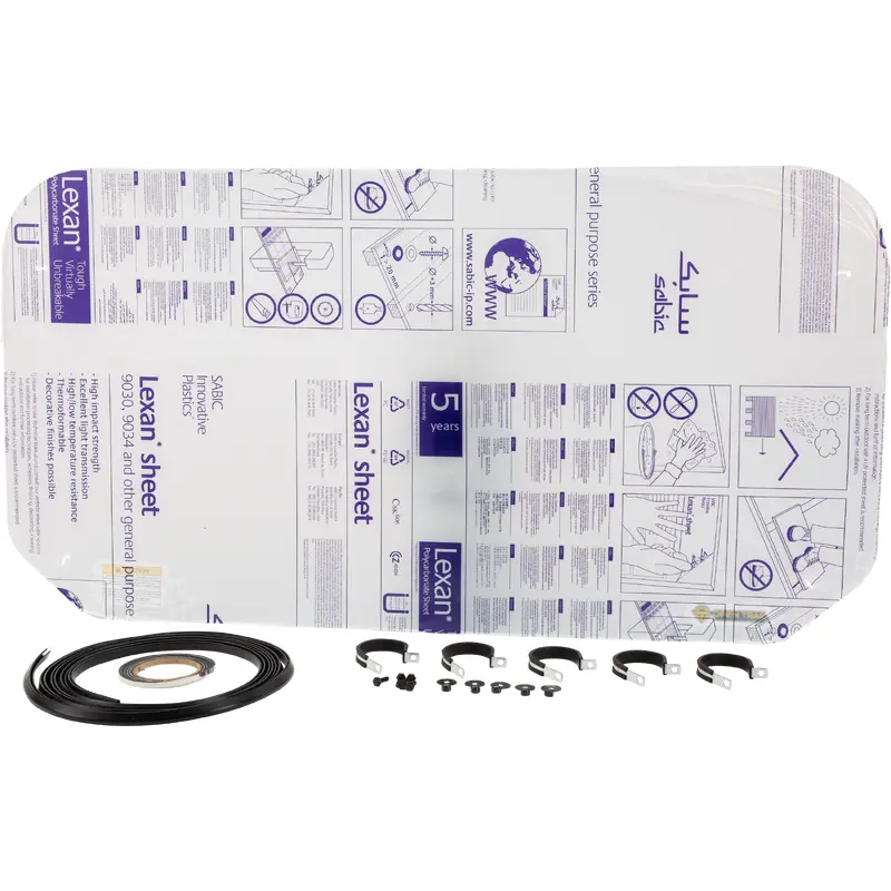 Rear Windshield Clr Kaw Mule 600 610