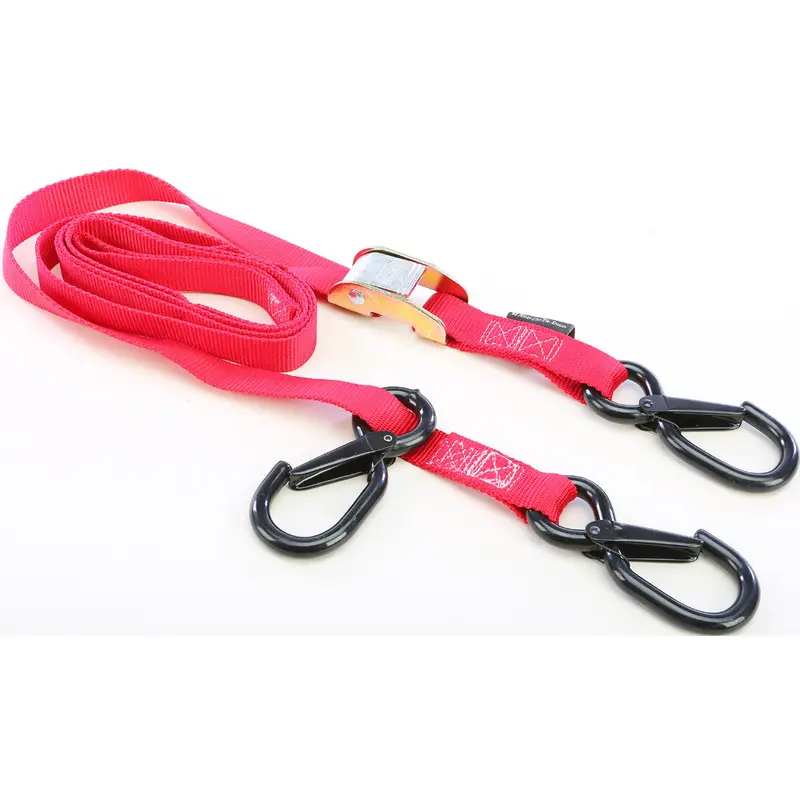 POWERTYE TIE-DOWN CAM SEC HOOK WATERCRA WATERCRAFT 1"X8' RED EACH 24361-S