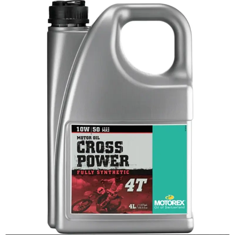 MOTOREX CROSS POWER 4T SAE 10W/50 MA2 4L