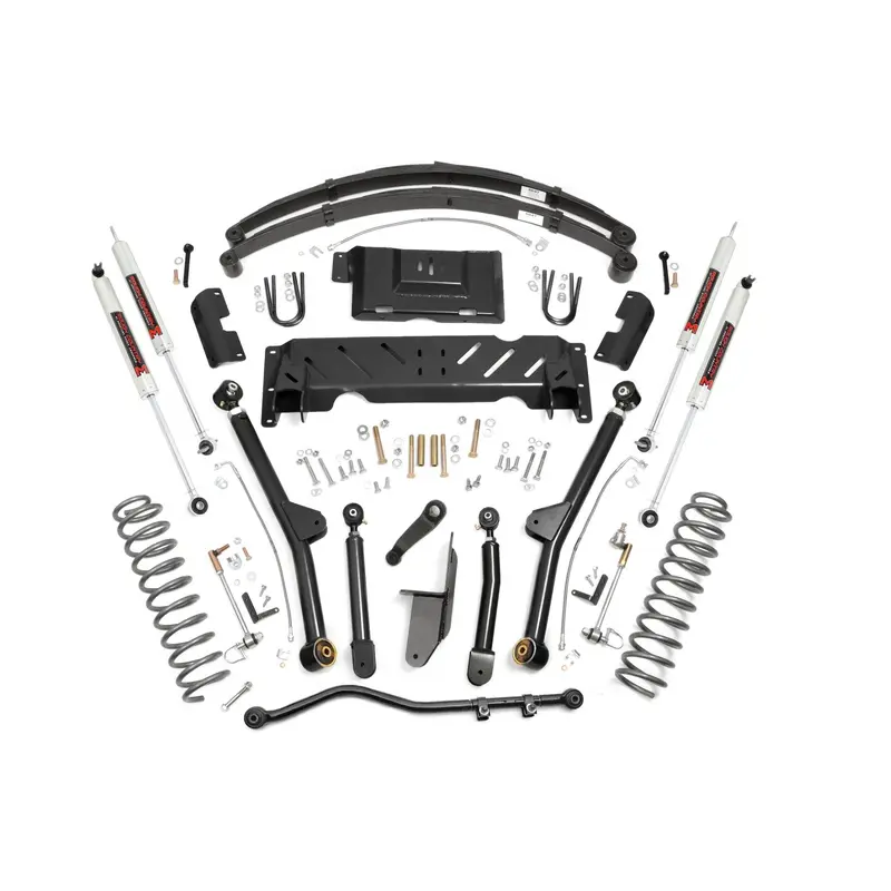 4.5 Inch Lift Kit | Long Arm | RR Leafs | M1 | Jeep Cherokee XJ 4WD (84-01) | 68640
