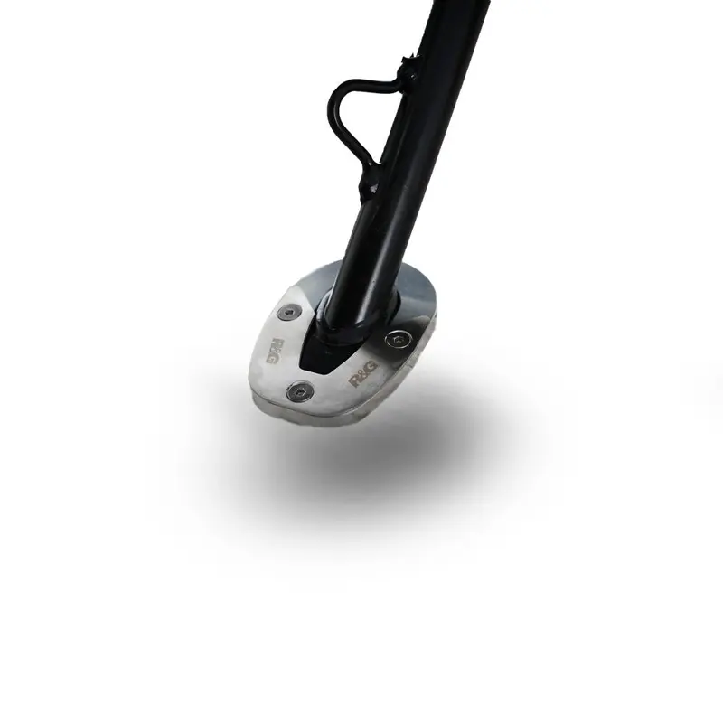 R&G Racing Silver Kickstand Shoe For 2022-2024 Husqvarna Norden 901