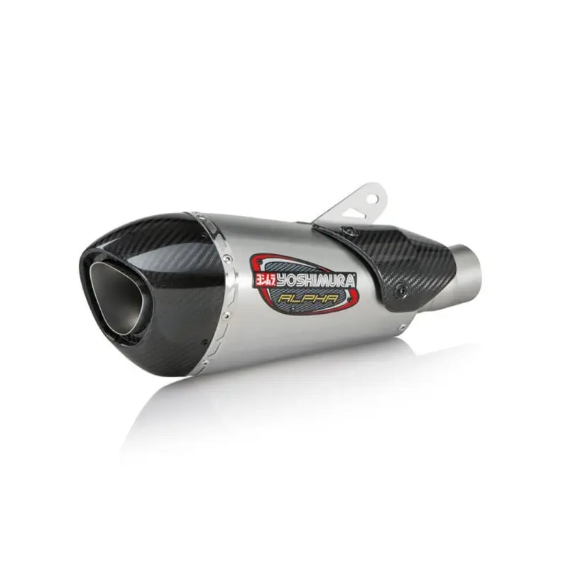 Yoshimura Alpha Slip-On Exhaust For Yamaha FZ10 & MT10 (2017-2021) | 13100BP520