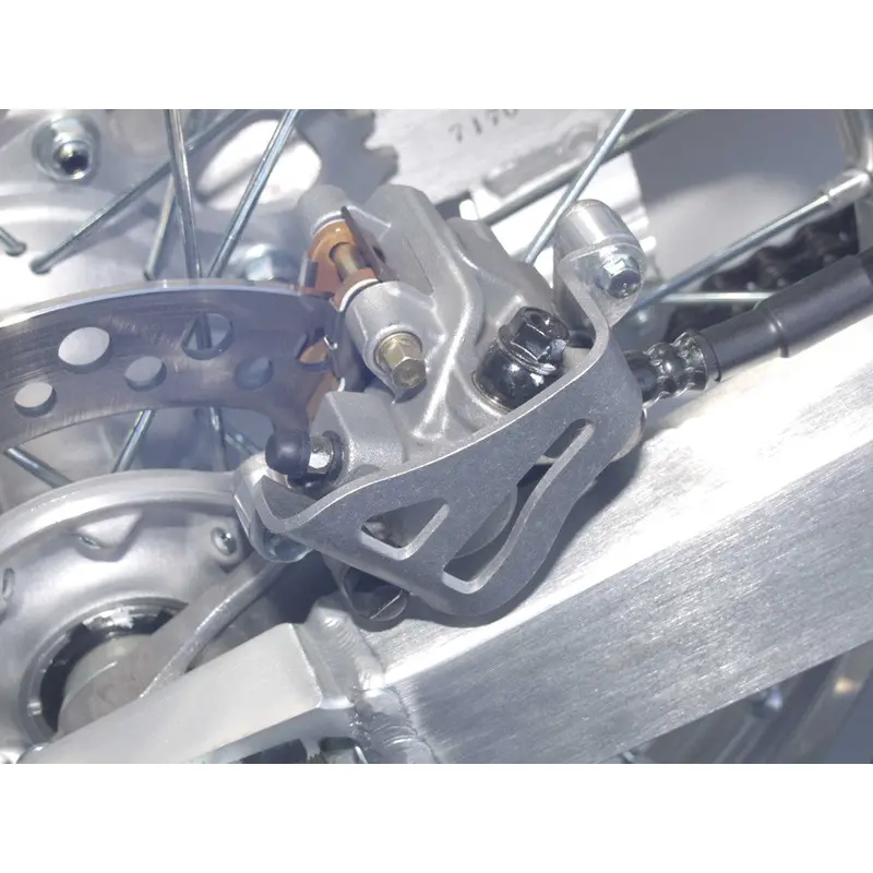 WORKS ALUM REAR CALIPER GUARD CR/CRF 25-014