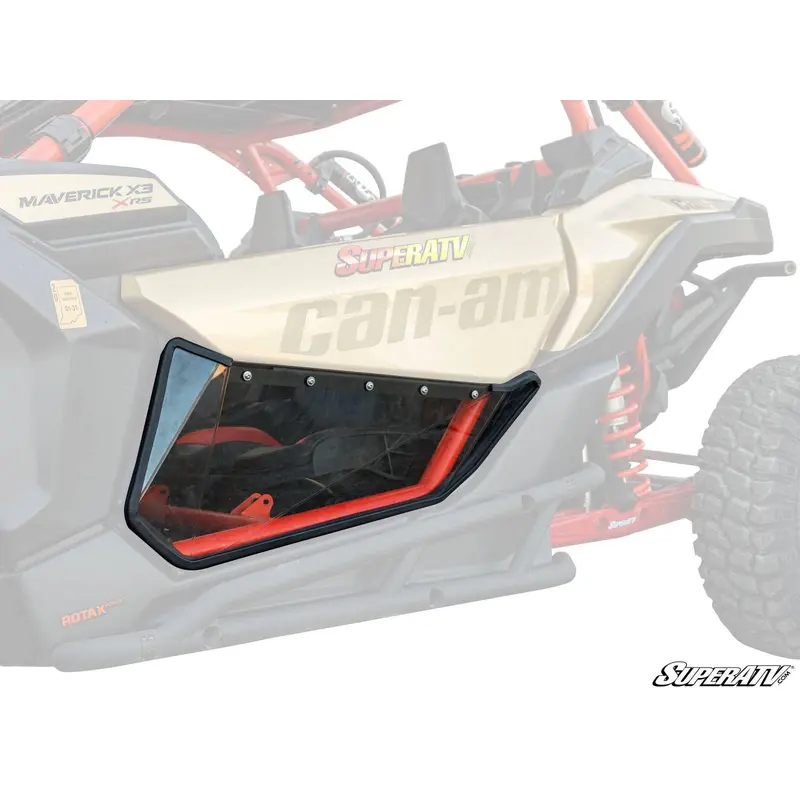 CAN-AM MAVERICK X3 CLEAR LOWER DOORS