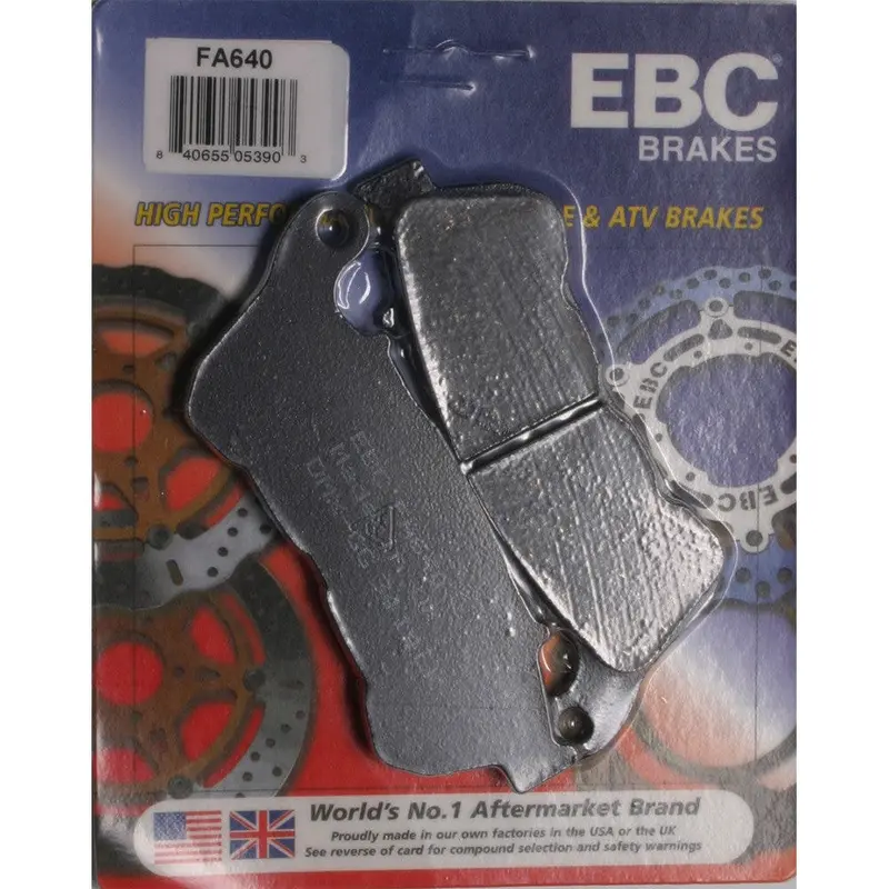 EBC 1 Pair Premium SFA Organic OE Replacement Brake Pads MPN FA640
