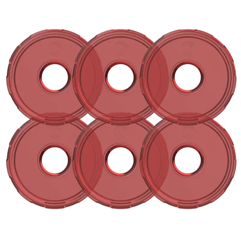 KC HiLiTES Cyclone V2 LED - Replacement Lens - Red - 6-PK 4413