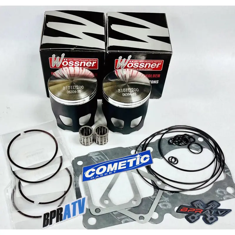 Banshee 350 65mm Wossner Pistons +1mm Forged Piston Gaskets Top End Rebuild Kit