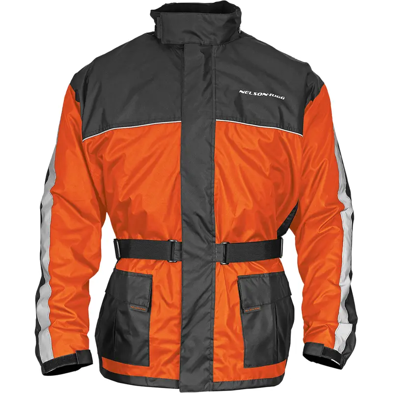 NELSON RIGG Solo Storm Jacket - Hi-Vis/Black - 4XL SSJ-ORG-07-4XL