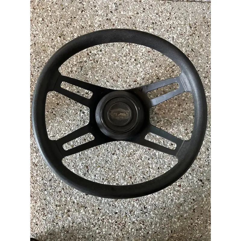13.5" Renken Boat Marine Steering Wheel 4 Spoke Black