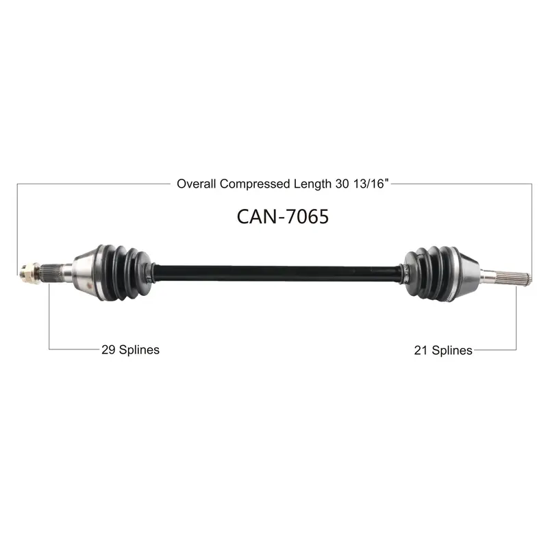 2018-2020 Can Am Maverick X3 900/ Turbo CV axle shaft  front left TrakMotive Can-7065