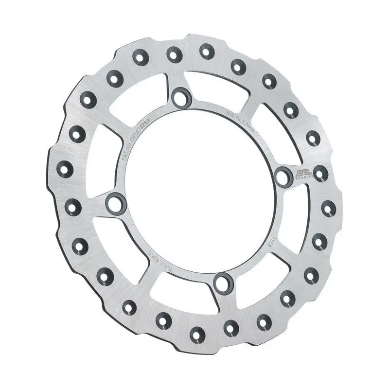 JT Rear Brake Rotor SS Self Cleaning Honda CR125/250 | JTD1118SC01