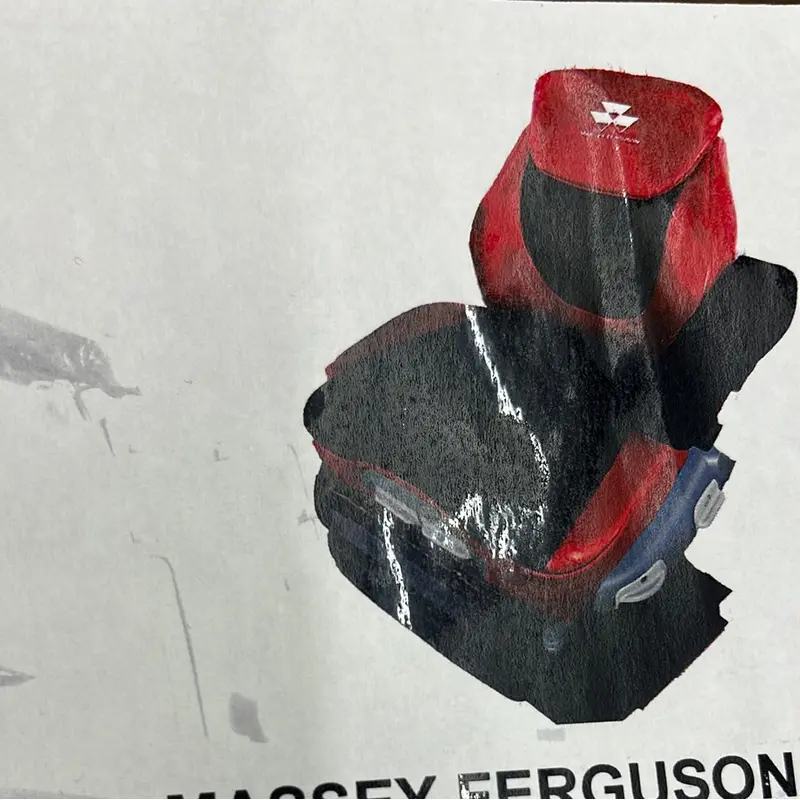 Massey Ferguson Evolution - Active/Dynamic Seat Cover - 3933797M1